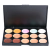 15 Color Pro Concealer Face Primer Cream Contour Palette